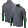 Columbia Milwaukee Bucks Heathered Gray/Green Omni Wick Shotgun 2.0 Quarter Zip Pullover Top Notable Limited stock! Be quick and grab this must - have jersey to support your team.