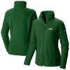 Columbia Milwaukee Bucks Sophisticated Women's Hunter Green Give & Go II Fleece Full Zip Jacket Customizable! Personalize this great jersey.