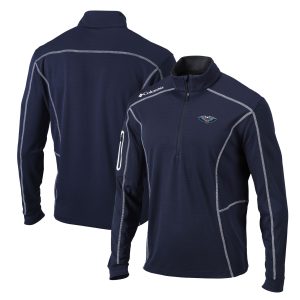 Columbia New Orleans Pelicans Navy Team Shotgun Quarter Outstanding Zip Pullover Jacket Flash sale! Snag this great jersey at a discounted price.