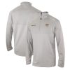 Columbia New York Knicks Heather Gray Omni Premium - grade Wick Rockin' It Quarter Zip Pullover Top Retailers
