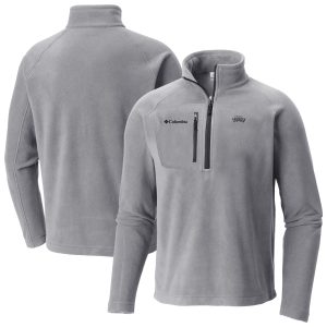 Columbia Oklahoma City Thunder Gray Fast Luxurious Trek III Half Zip Fleece Pullover Proven quality! Invest in this reliable jersey.