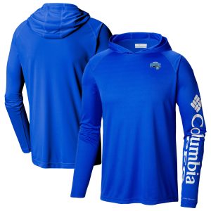 Columbia Orlando Magic Blue PFG Super Terminal Tackle Hoodie Sophisticated Stand out from the crowd! Wear this eye - catching jersey.