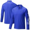 Columbia Orlando Magic Blue PFG Terminal Tackle Quarter Zip Captivating Top Collectors