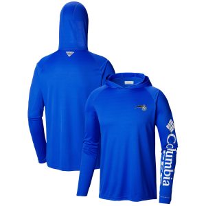 Columbia Orlando Magic Blue Terminal Tackle Long Sleeve Hoodie Refined T Shirt For a short time only! Don't miss out on this fantastic jersey.