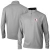 Columbia Philadelphia Remarkable 76ers Gray Omni Wick Bogey's Paradise Quarter Zip Top Sports enthusiasts