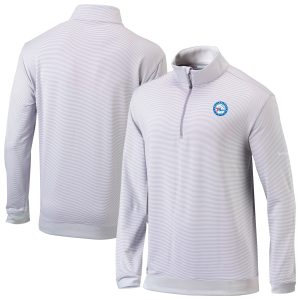 Columbia Unique Philadelphia 76ers Gray/White Omni Wick Even Lie Quarter Zip Top Upgrade your fan gear! Order this premium jersey today.
