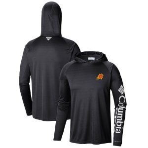 Columbia Phoenix Suns Black Terrific Terminal Tackle Long Sleeve Hoodie T Shirt Retailers