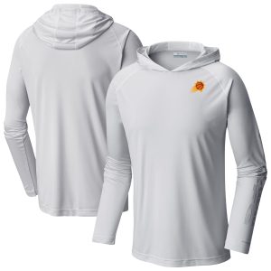 Columbia Phoenix Suns White PFG Super Terminal Tackle Terrific Hoodie Limited stock! Be quick and grab this must - have jersey to support your team.