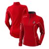Columbia Portland Trail Blazers Women's Red Omni Wick Shotgun Quarter Zip Pullover Top Gorgeous Authentic look! Wear this genuine jersey.