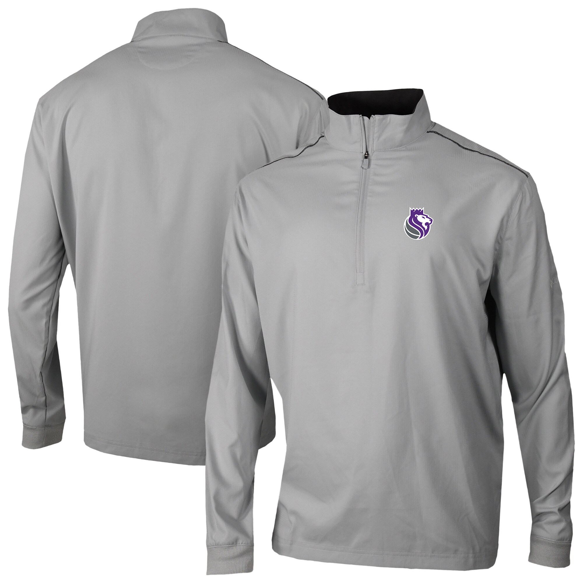 Columbia Sacramento Kings Gray Bogey's Paradise Quarter Zip Pullover Superior Show your dedication! Own this special jersey for your team.