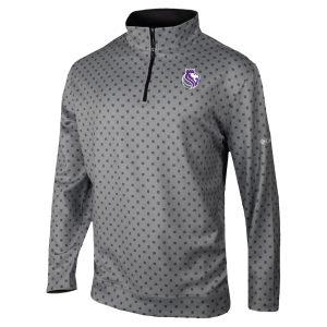 Columbia Sacramento Kings Gray Omni Wick Wickhams Alluring Hills Quarter Zip Pullover Top Limited stock! Be quick and grab this must - have jersey to support your team.