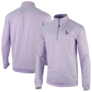 Columbia Sacramento Kings Lavender Omni Wick Even Lie Fantastic Quarter Zip Pullover Retailers