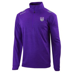Columbia Sacramento Kings Purple Oakland Unique Downs Quarter Zip Pullover Customizable! Personalize this great jersey.