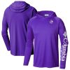 Columbia Sacramento Kings Purple Luxurious Terminal Tackle Long Sleeve Hoodie T Shirt Sports enthusiasts