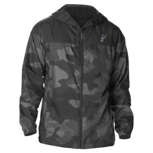 Columbia San Antonio Spurs Black Camo Flash Challenger Windbreaker Full Top - notch Zip Jacket Join the elite! Get this exclusive jersey.