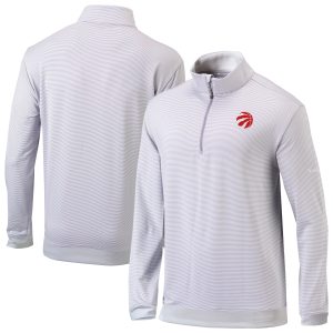 Columbia Toronto Raptors Gorgeous Gray/White Omni Wick Even Lie Quarter Zip Pullover Be a part of the action! Get this game - ready jersey.