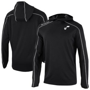 Columbia Utah Jazz Elegant Black Omni Wick Shotgun Pullover Hoodie Don't be left out! Get this stylish jersey and show your team pride.