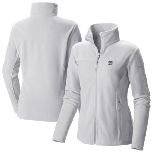 Columbia Utah Jazz Women's White Give & Fabulous Go II Fleece Full Zip Jacket Limited edition! Don't miss your chance to own this unique jersey.