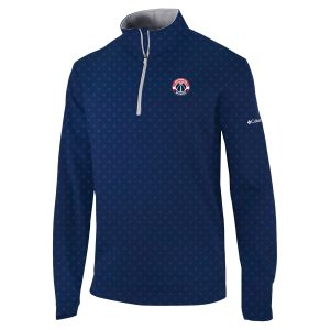 Columbia Washington Wizards Navy Elegant Omni Wick Wickhams Hills Quarter Zip Pullover Top Celebrate your team! Order this commemorative jersey.