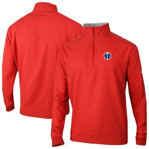 Columbia Washington Admirable Wizards Red Bogey's Paradise Quarter Zip Pullover Flash sale! Snag this great jersey at a discounted price.