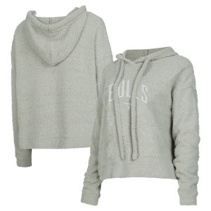 Concepts Sport Chicago Glamorous Bulls Women's Gray Ventura Comfy Pullover Hoodie Hurry! Exclusive offer. Get your hands on this outstanding jersey right away.