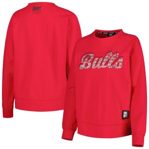DKNY Sport Chicago Bulls Women's Red Regina Raglan Magnificent Pullover Sweatshirt Enhance your game - day look! Get this fashionable jersey.