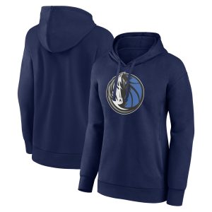 Dallas Mavericks Notable Women's Navy Primary Logo Pullover Hoodie Stand out from the crowd! Wear this eye - catching jersey.