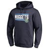 Denver Nuggets Navy Refined Onside Stripe Pullover Hoodie Limited stock! Be quick and grab this must - have jersey to support your team.