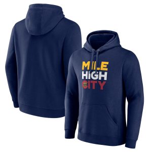 Denver Terrific Nuggets Navy Pick & Roll Coverage Pullover Hoodie Act fast! Only a handful left. Secure this amazing jersey now.
