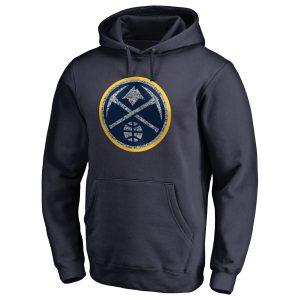 Denver Nuggets Top - notch Navy Static Logo Pullover Hoodie Join the elite! Get this exclusive jersey.