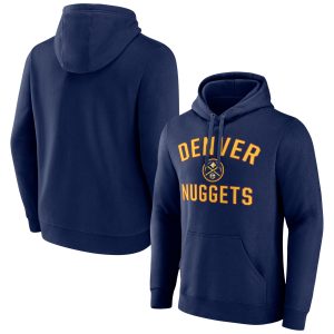 Denver Nuggets Navy Victory Arch Sophisticated Pullover Hoodie Celebrate your team! Order this commemorative jersey.