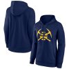 Denver Outstanding Nuggets Women's Navy Alternate Logo Pullover Hoodie Authentic look! Wear this genuine jersey.