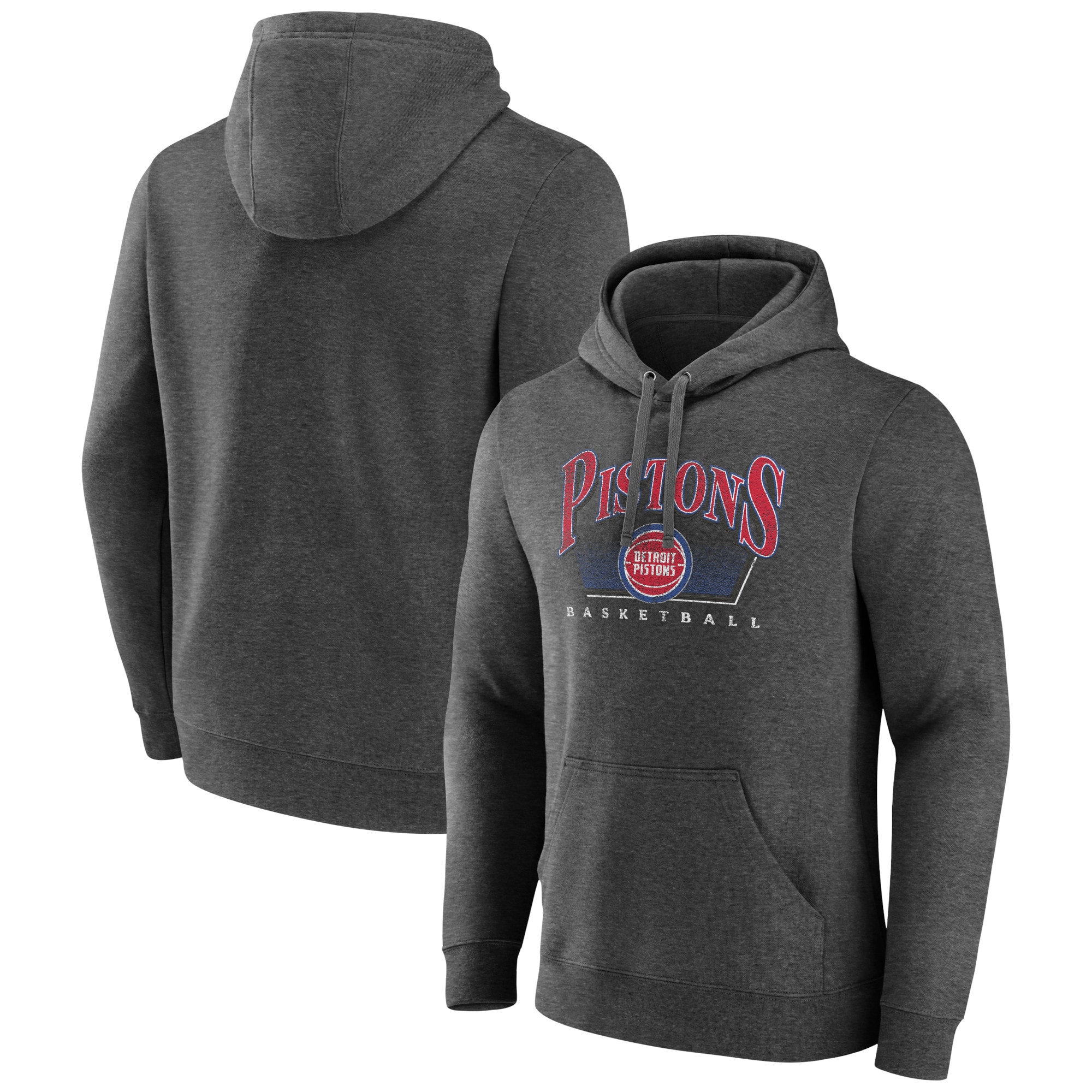 Detroit Pistons Charcoal Selection Classy Pullover Hoodie Be a part of the action! Get this game - ready jersey.