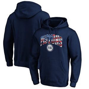 Detroit Pistons Navy Banner Wave Prime Pullover Hoodie Last chance! Grab this awesome jersey before it's gone for good.