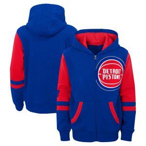 Detroit Pistons Preschool Blue Straight Enchanting To The League Full Zip Hoodie Don't be left out! Get this stylish jersey and show your team pride.