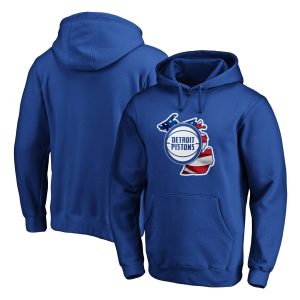 Detroit Pistons Royal Banner Prime State Pullover Hoodie Designed for performance! Get this functional jersey.