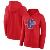 Detroit Pistons Women's Red Alternate Premium Logo Pullover Hoodie Proven quality! Invest in this reliable jersey.