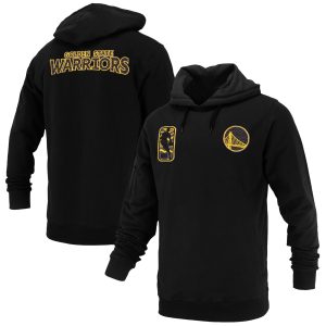 FISLL Golden State Warriors Unisex Black Superior Logoman Shadow Collection Pullover Hoodie Exclusive design! Own a jersey like no other.