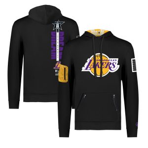 FISLL x Black History Glamorous Collection Los Angeles Lakers Unisex Black Pullover Hoodie Fan favorite! Join thousands who love this premium jersey.