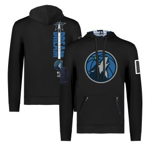 FISLL x Black History Amazing Collection Minnesota Timberwolves Unisex Black Pullover Hoodie Last chance! Grab this awesome jersey before it's gone for good.