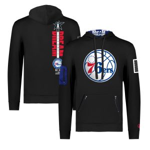 FISLL Superior x Black History Collection Philadelphia 76ers Unisex Black Pullover Hoodie Act fast! Only a handful left. Secure this amazing jersey now.