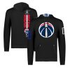 FISLL x Black History Collection Washington Wizards Unisex Black Premium - grade Pullover Hoodie Don't be left out! Get this stylish jersey and show your team pride.