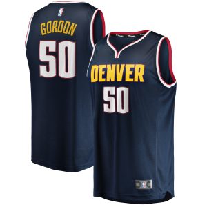 Fanatics Aaron Gordon Denver Nuggets Phenomenal Navy 2020/21 Fast Break Road Replica Jersey Icon Edition Don't be left out! Get this stylish jersey and show your team pride.