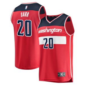 Fanatics Alexandre Admirable Sarr Washington Wizards Youth Red Fast Break Replica Player Jersey Icon Edition Don't be left out! Get this stylish jersey and show your team pride.