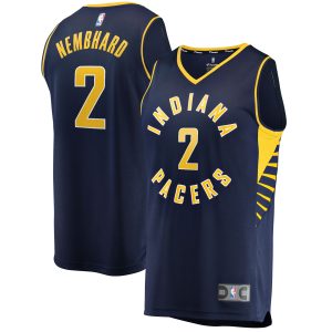 Fanatics Andrew Nembhard Indiana Pacers Navy Fast Break Replica Jersey Icon Magnificent Edition New arrival! Check out this fresh and exciting jersey.