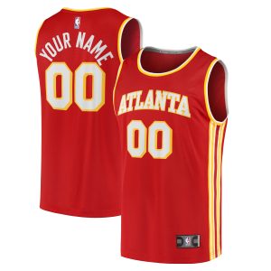 Fanatics Atlanta Hawks Red Fast Break Classy Replica Custom Jersey Icon Edition Hurry! Exclusive offer. Get your hands on this outstanding jersey right away.