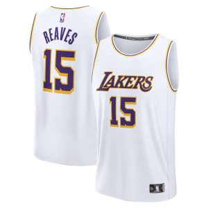 Fanatics Austin Reaves Splendid Los Angeles Lakers White Fast Break Replica Player Jersey Association Edition Time - sensitive! Order now before the deal expires.