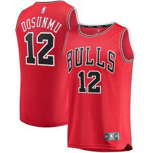 Fanatics Exceptional Ayo Dosunmu Chicago Bulls Red Fast Break Replica Jersey Icon Edition High - demand item! Order this sought - after jersey immediately.