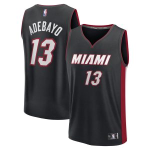 Fanatics Bam Adebayo Miami Heat Youth Black Fast Break Replica Player Jersey Icon Stunning Edition For a short time only! Don't miss out on this fantastic jersey.