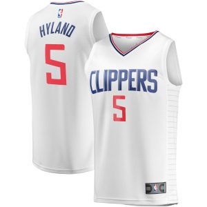 Fanatics Bones Hyland LA Clippers White Fast Break Captivating Player Jersey Association Edition Team spirit! Show it off with this awesome jersey.